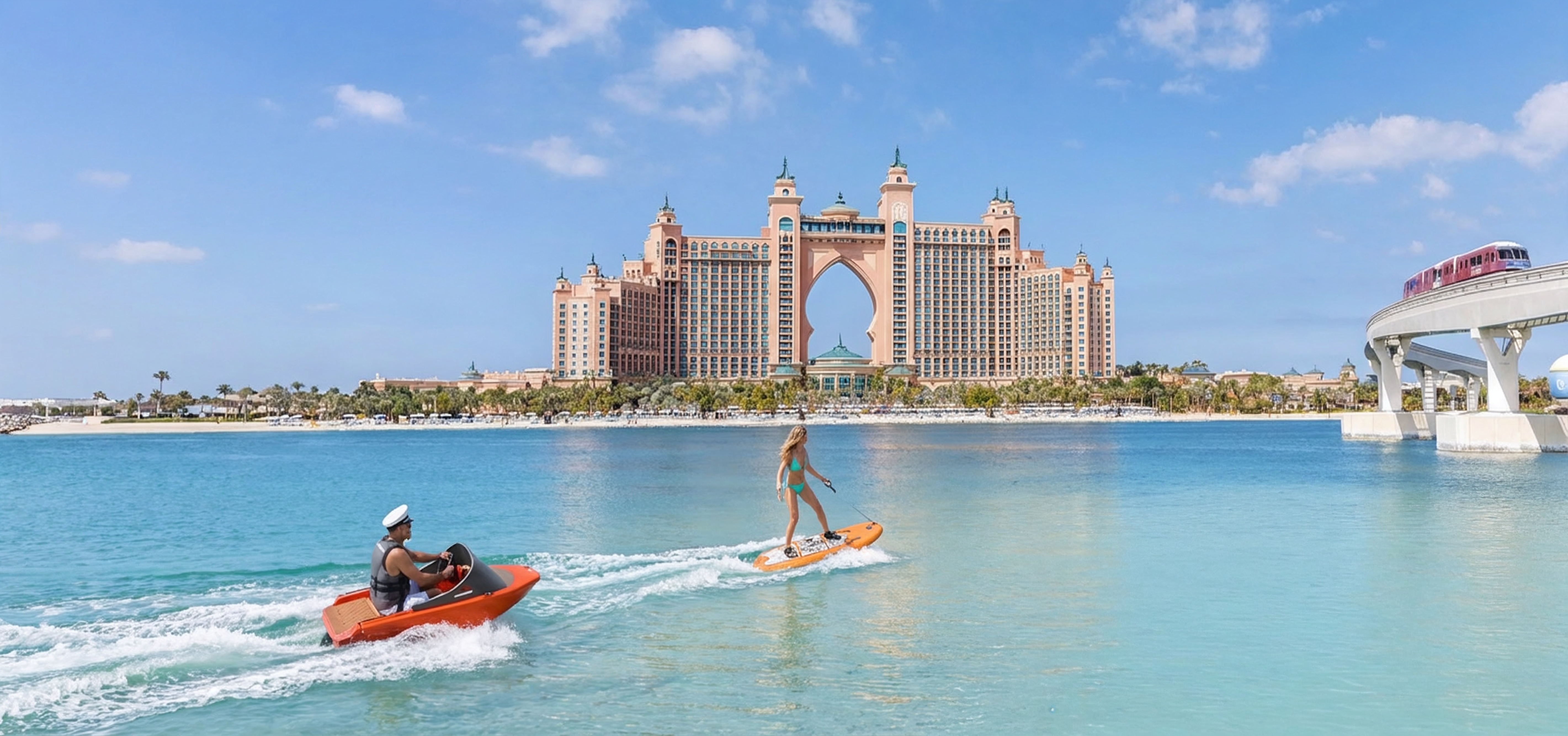 MAXJET jet kart and electric surf board riding in Dubai